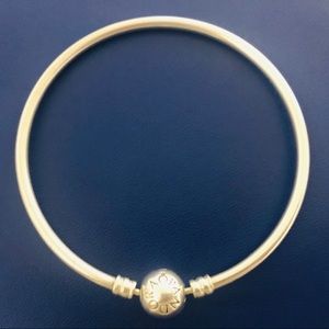 Authentic Pandora Sterling Silver Bangle